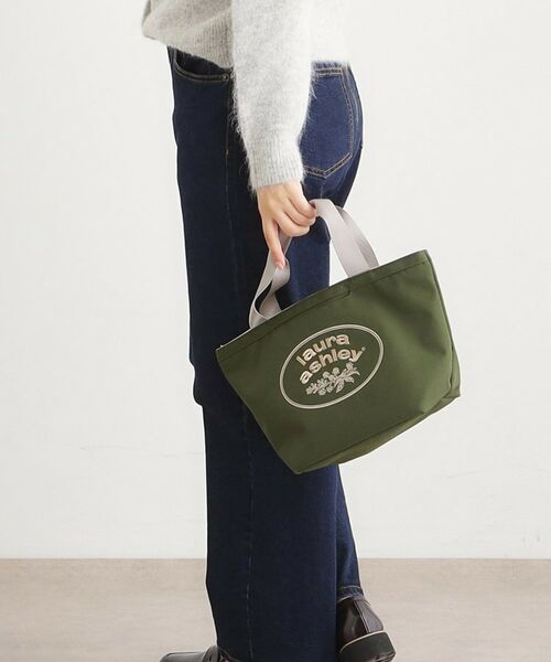 LAURA ASHLEY / ローラ アシュレイ トートバッグ | ロゴ トートバッグ | 詳細1