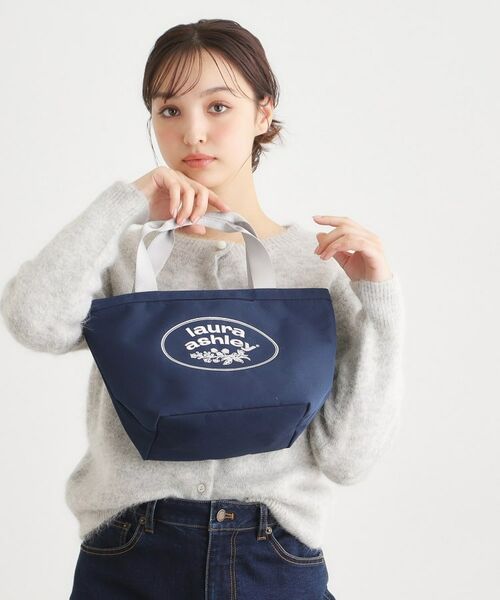 LAURA ASHLEY / ローラ アシュレイ トートバッグ | ロゴ トートバッグ | 詳細3