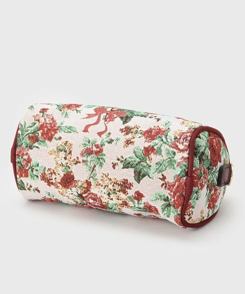 LAURA ASHLEY / ローラ アシュレイ トートバッグ | 【ジャカード/ギフトにおすすめ!】メアリーポート ブーケ柄 ミニボストン型 トートバッグ | 詳細4