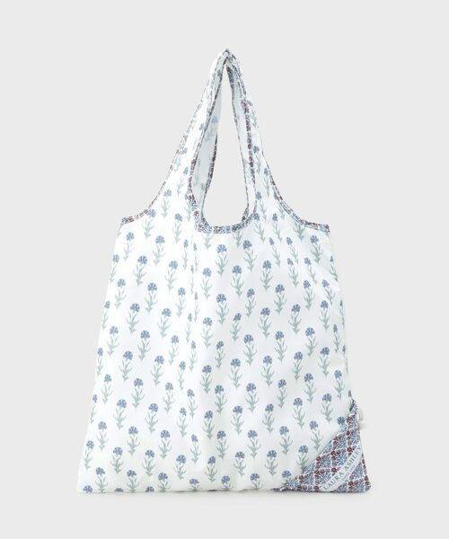 LAURA ASHLEY / ローラ アシュレイ エコバッグ | 【WEB限定/ギフトにおすすめ！／ラッピング資材付き／3種選べる】同柄パッカブル 3個入りセット | 詳細4