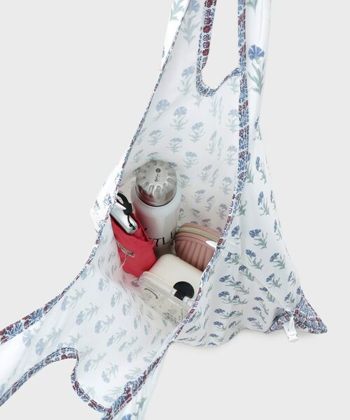 LAURA ASHLEY / ローラ アシュレイ エコバッグ | 【WEB限定/ギフトにおすすめ！／ラッピング資材付き／3種選べる】同柄パッカブル 3個入りセット | 詳細8