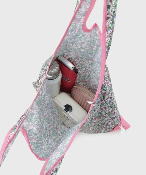 LAURA ASHLEY / ローラ アシュレイ エコバッグ | 【WEB限定/ギフトにおすすめ！／ラッピング資材付き】別柄パッカブル 5個入りアソートセット | 詳細10