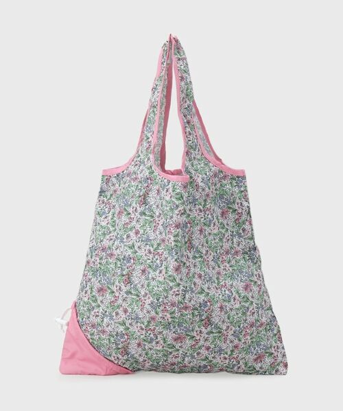 LAURA ASHLEY / ローラ アシュレイ エコバッグ | 【WEB限定/ギフトにおすすめ！／ラッピング資材付き】別柄パッカブル 5個入りアソートセット | 詳細8