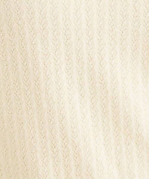 LAURA ASHLEY / ローラ アシュレイ ニット・セーター | 【洗える／透かし編み】スカラッププルオーバーニット | 詳細4