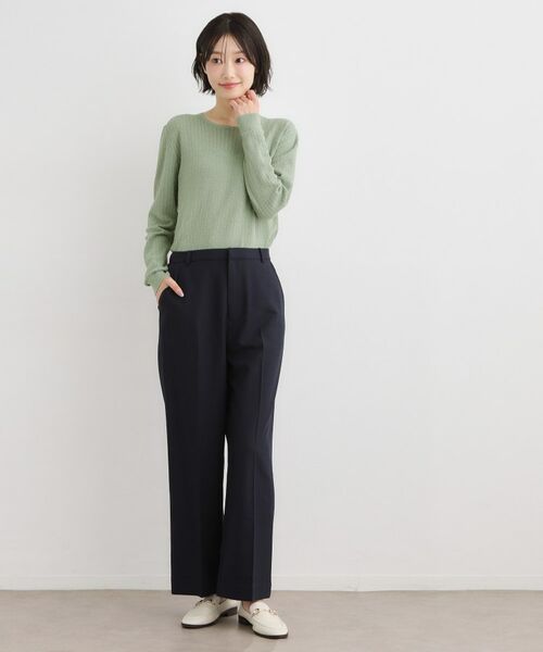 LAURA ASHLEY / ローラ アシュレイ ニット・セーター | 【洗える／透かし編み】スカラッププルオーバーニット | 詳細7