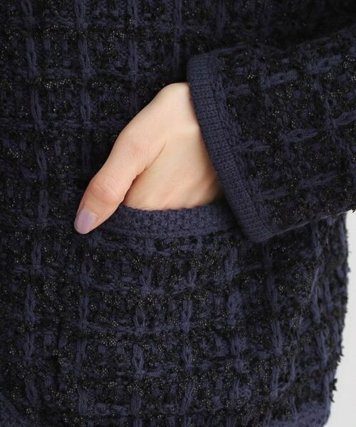 LAURA ASHLEY / ローラ アシュレイ カーディガン・ボレロ | 【洗える／テープヤーン】ツイードカーディガン | 詳細14