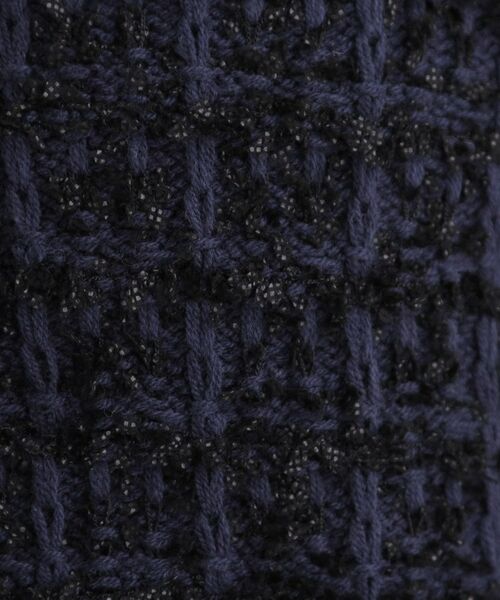 LAURA ASHLEY / ローラ アシュレイ カーディガン・ボレロ | 【洗える／テープヤーン】ツイードカーディガン | 詳細8