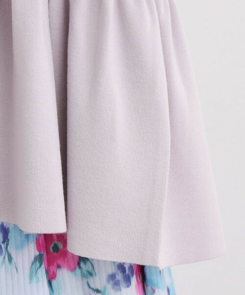 LAURA ASHLEY / ローラ アシュレイ カーディガン・ボレロ | 【人気デザイン！シルク混／洗える／バックリボン】フリルカーディガン | 詳細18