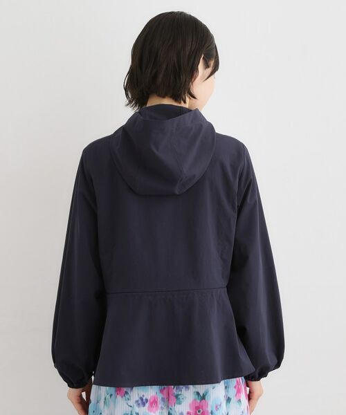 LAURA ASHLEY / ローラ アシュレイ レザーブルゾン・ジャケット | 【洗える】フード付きライトブルゾン | 詳細11