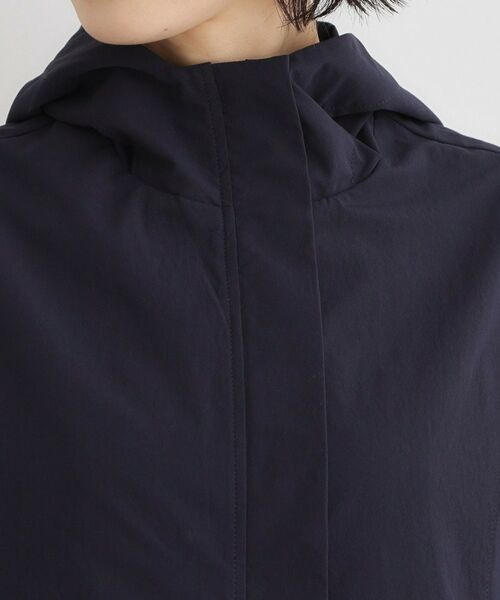 LAURA ASHLEY / ローラ アシュレイ レザーブルゾン・ジャケット | 【洗える】フード付きライトブルゾン | 詳細12