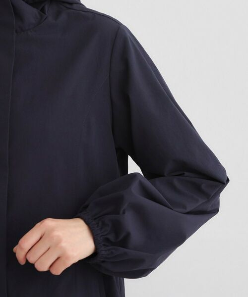 LAURA ASHLEY / ローラ アシュレイ レザーブルゾン・ジャケット | 【洗える】フード付きライトブルゾン | 詳細13