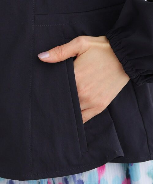 LAURA ASHLEY / ローラ アシュレイ レザーブルゾン・ジャケット | 【洗える】フード付きライトブルゾン | 詳細14