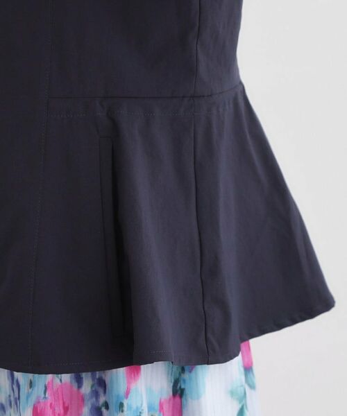 LAURA ASHLEY / ローラ アシュレイ レザーブルゾン・ジャケット | 【洗える】フード付きライトブルゾン | 詳細15