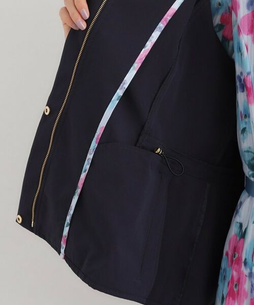 LAURA ASHLEY / ローラ アシュレイ レザーブルゾン・ジャケット | 【洗える】フード付きライトブルゾン | 詳細16