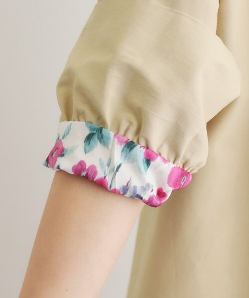 LAURA ASHLEY / ローラ アシュレイ その他アウター | 【洗える／サスティナブル素材】ギャザースリーブ グログランコート | 詳細17