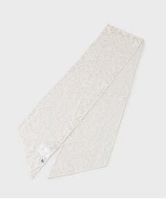 LAURA ASHLEY / ローラ アシュレイ マフラー・ショール・スヌード・ストール | レース剣先ロングスカーフ