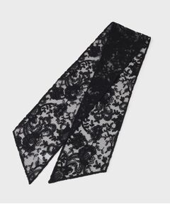 LAURA ASHLEY / ローラ アシュレイ マフラー・ショール・スヌード・ストール | レース剣先ロングスカーフ