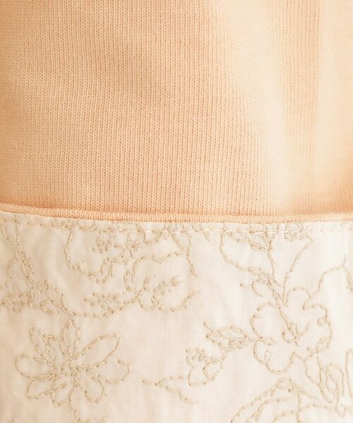 LAURA ASHLEY / ローラ アシュレイ カットソー | 【7分袖／コットン100％／見返し刺繍入り／5colors】ハービー フィールド柄プルオーバー | 詳細12