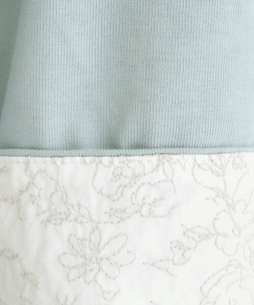 LAURA ASHLEY / ローラ アシュレイ カットソー | 【7分袖／コットン100％／見返し刺繍入り／5colors】ハービー フィールド柄プルオーバー | 詳細16