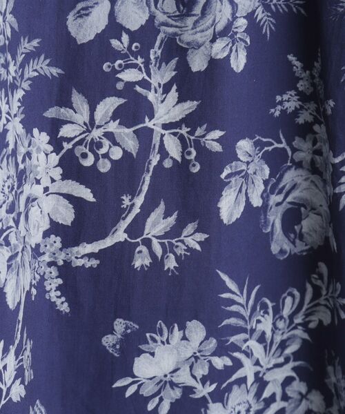 LAURA ASHLEY / ローラ アシュレイ ミニ丈・ひざ丈ワンピース | 【洗える／コットン100％／3colors／同柄アイテムあり】ウォールド ガーデン柄ワンピース | 詳細12