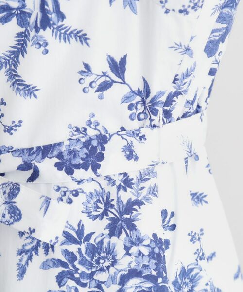 LAURA ASHLEY / ローラ アシュレイ ミニ丈・ひざ丈ワンピース | 【洗える／コットン100％／3colors／同柄アイテムあり】ウォールド ガーデン柄ワンピース | 詳細21