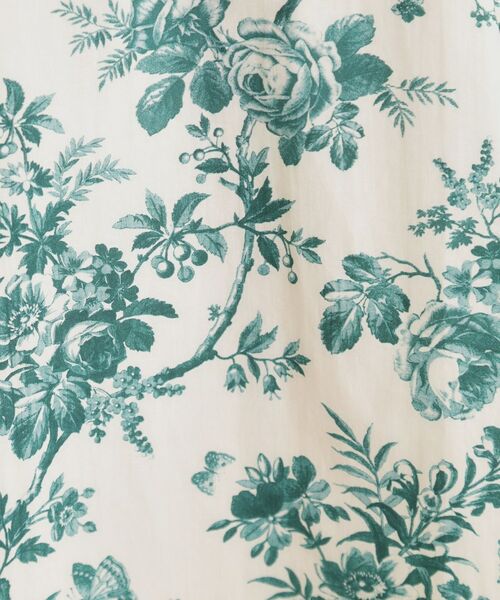 LAURA ASHLEY / ローラ アシュレイ ミニ丈・ひざ丈ワンピース | 【洗える／コットン100％／3colors／同柄アイテムあり】ウォールド ガーデン柄ワンピース | 詳細4