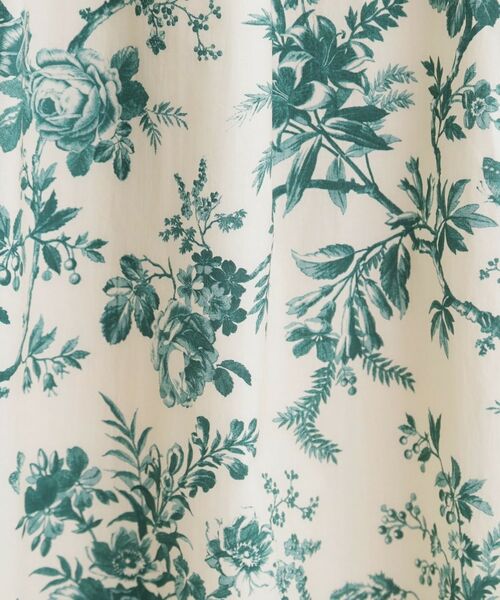 LAURA ASHLEY / ローラ アシュレイ スカート | 【洗える／コットン100％／ウエストゴム／3colors】ウォールド ガーデン柄スカート | 詳細4