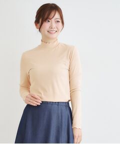 LAURA ASHLEY / ローラ アシュレイ カットソー | 【定番人気！5colors／洗える】メロウエラスティックタートル