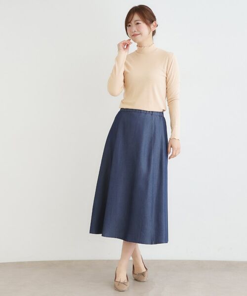 LAURA ASHLEY / ローラ アシュレイ カットソー | 【定番人気!5colors/洗える】メロウエラスティックタートル | 詳細11