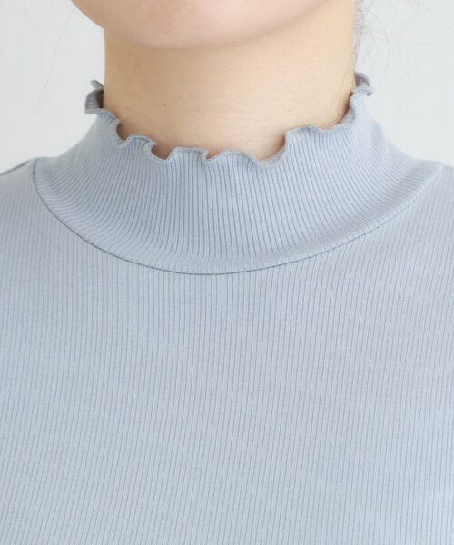 LAURA ASHLEY / ローラ アシュレイ カットソー | 【定番人気!5colors/洗える】メロウエラスティックタートル | 詳細24