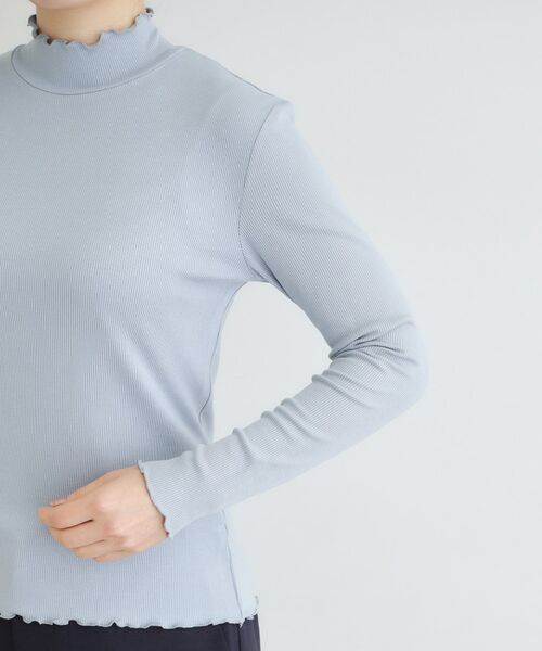 LAURA ASHLEY / ローラ アシュレイ カットソー | 【定番人気!5colors/洗える】メロウエラスティックタートル | 詳細25