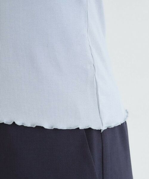 LAURA ASHLEY / ローラ アシュレイ カットソー | 【定番人気!5colors/洗える】メロウエラスティックタートル | 詳細26