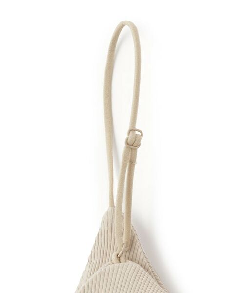 LAURA ASHLEY / ローラ アシュレイ キャミソール・チューブトップ | 【ロゴ刺繍入り／カップ一体型】カップ付きキャミソール | 詳細6