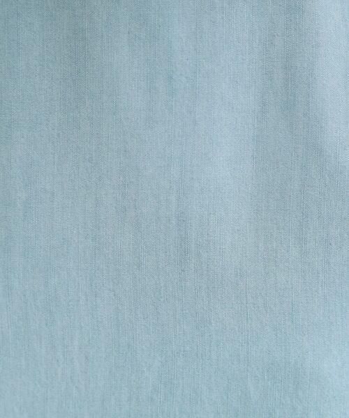 LAURA ASHLEY / ローラ アシュレイ ロング・マキシ丈スカート | 【定番人気！脇ファスナーあり／ウエストゴム】セルロース デニムスカート | 詳細4