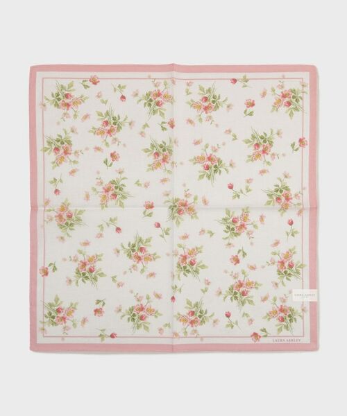 LAURA ASHLEY / ローラ アシュレイ ハンカチ | 小花柄 プリントハンカチ（ベビーピンク(171)）