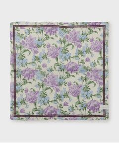 LAURA ASHLEY / ローラ アシュレイ ハンカチ | ユリ柄 プリントハンカチ
