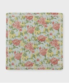 LAURA ASHLEY / ローラ アシュレイ ハンカチ | ユリ柄 プリントハンカチ
