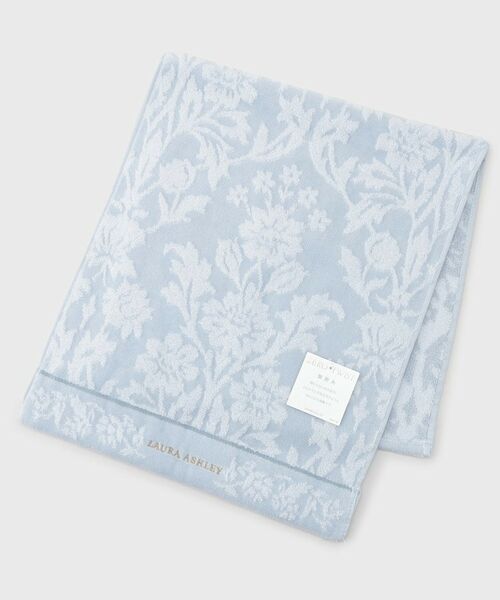 LAURA ASHLEY / ローラ アシュレイ バスグッズ | セミントン柄フェイスタオル（ブルー(191)）