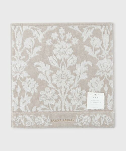 LAURA ASHLEY / ローラ アシュレイ ハンカチ | セミントン柄ゲストタオル（ライトベージュ(151)）