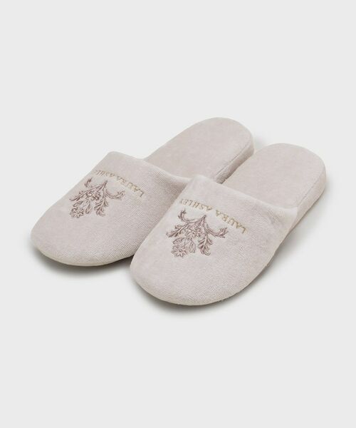 LAURA ASHLEY / ローラ アシュレイ インテリア・インテリア雑貨 | セミントン柄 スリッパ（ライトベージュ(151)）