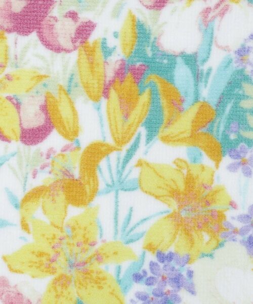 LAURA ASHLEY / ローラ アシュレイ ハンカチ | エヴァリンガムメドウ柄プリントタオルハンカチ | 詳細3