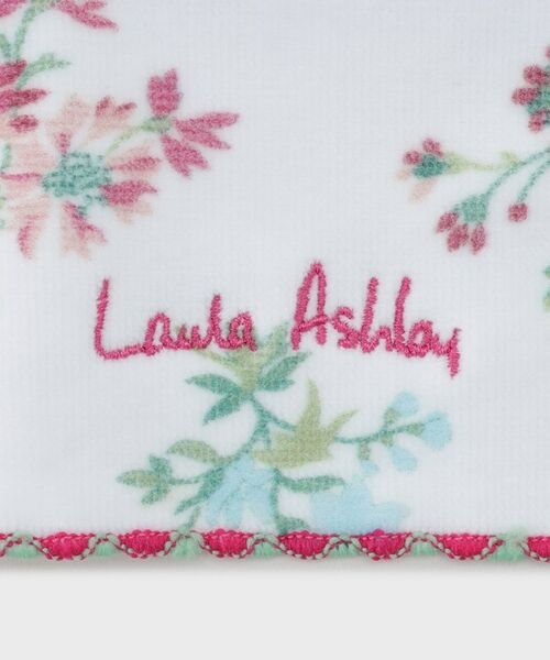LAURA ASHLEY / ローラ アシュレイ ハンカチ | キーリーポージー柄プリントタオルハンカチ | 詳細4