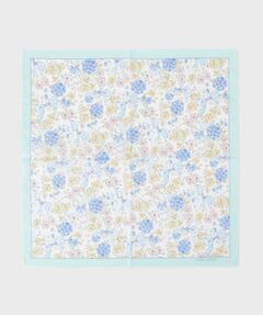 LAURA ASHLEY / ローラ アシュレイ ハンカチ | 大リボン＆お花 プリントハンカチ