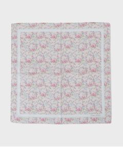 LAURA ASHLEY / ローラ アシュレイ ハンカチ | 小リボン＆お花 プリントハンカチ