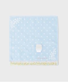LAURA ASHLEY / ローラ アシュレイ ハンカチ | ミモザヘムドットタオルハンカチ
