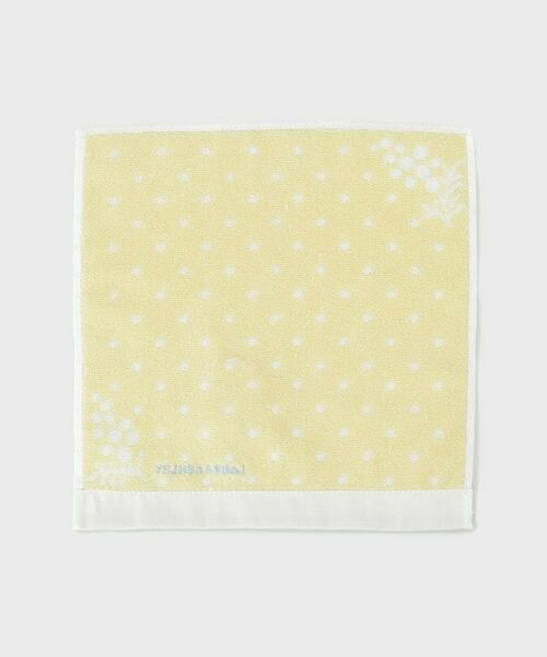 LAURA ASHLEY / ローラ アシュレイ ハンカチ | ミモザヘムドットタオルハンカチ | 詳細2