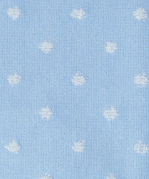 LAURA ASHLEY / ローラ アシュレイ ハンカチ | 【WEB限定／お配りギフトにおすすめ！／ラッピング資材付き】ミモザドットタオルハンカチ 青 5枚セット | 詳細5