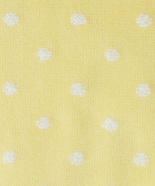 LAURA ASHLEY / ローラ アシュレイ ハンカチ | 【WEB限定／お配りギフトにおすすめ！／ラッピング資材付き】ミモザドットタオルハンカチ 黄 5枚セット | 詳細5