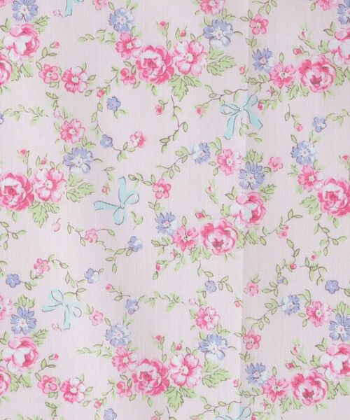 LAURA ASHLEY / ローラ アシュレイ ハンカチ | 【WEB限定／お配りギフトにおすすめ！／ラッピング資材付き】小リボン＆お花 プリントハンカチ ピンク 5枚セット | 詳細4
