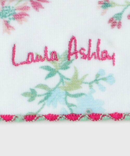 LAURA ASHLEY / ローラ アシュレイ ハンカチ | 【WEB限定／お配りギフトにおすすめ！／ラッピング資材付き】キーリーポージー柄プリントタオルハンカチ 5枚セット | 詳細5